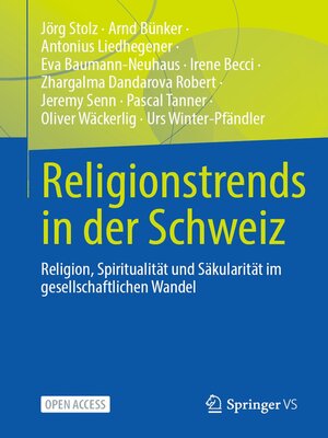 cover image of Religionstrends in der Schweiz